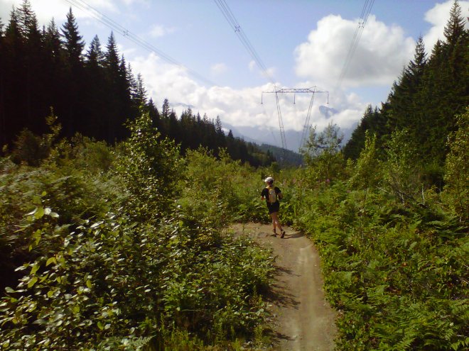 The sweet powerline trail of Rob's and Cliff's Corners